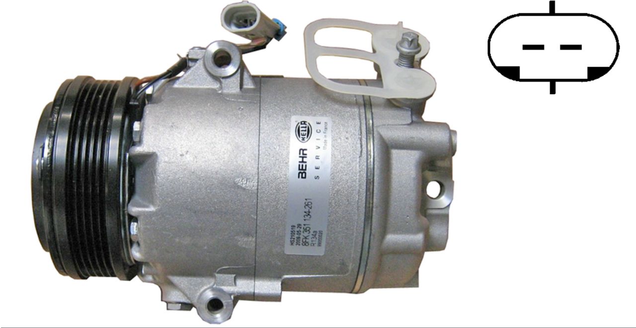 MAHLE PC Aircon compressor ACP45000P