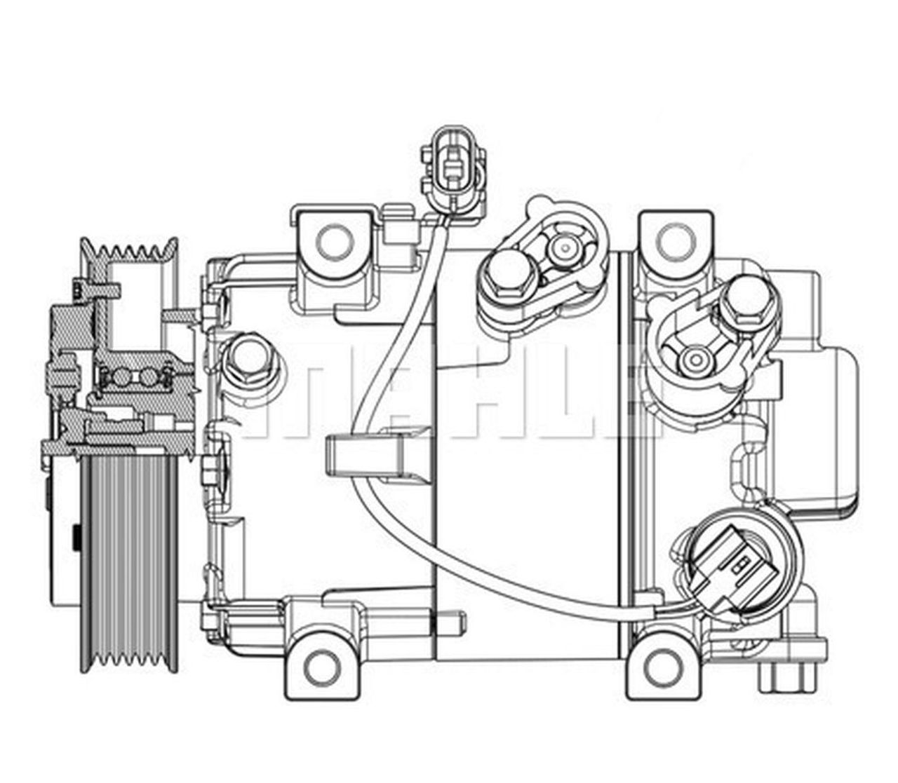 MAHLE PC Aircon compressor ACP628000P