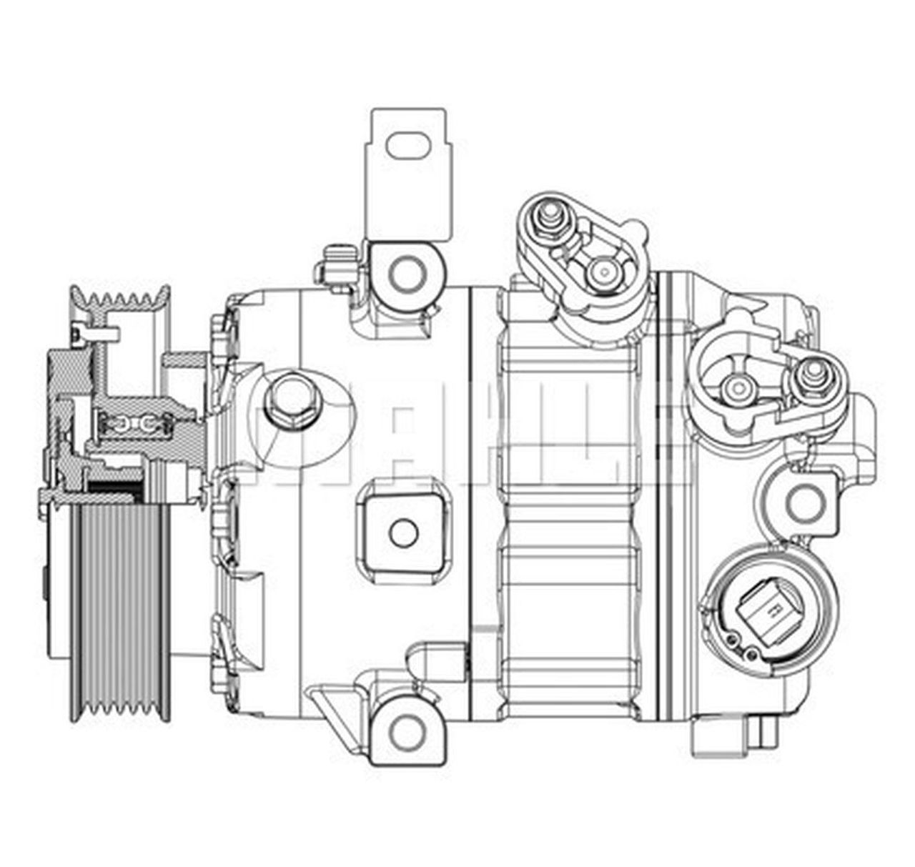 MAHLE PC Aircon compressor ACP634000P