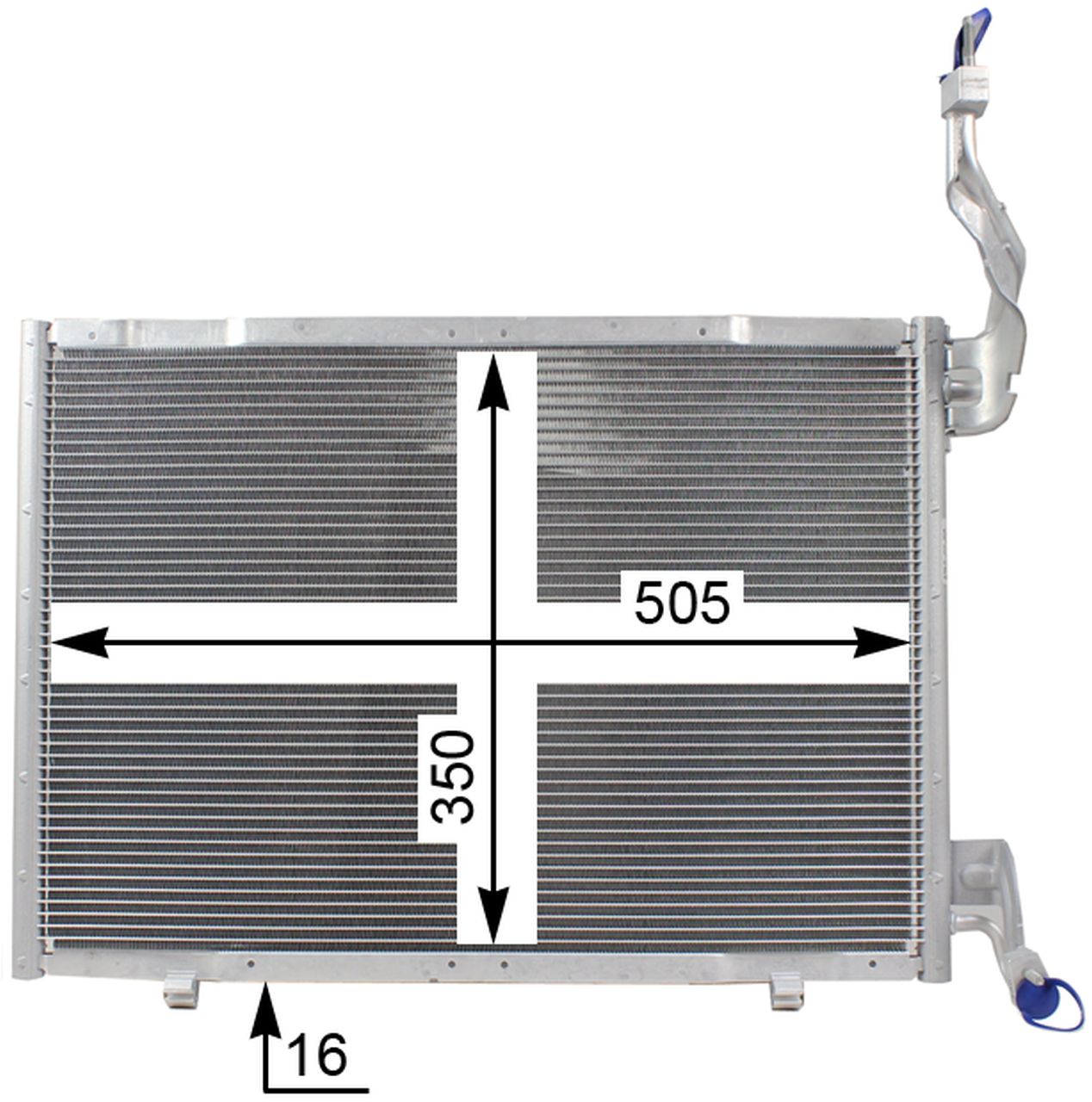 MAHLE PC Aircon condenser AC22000P