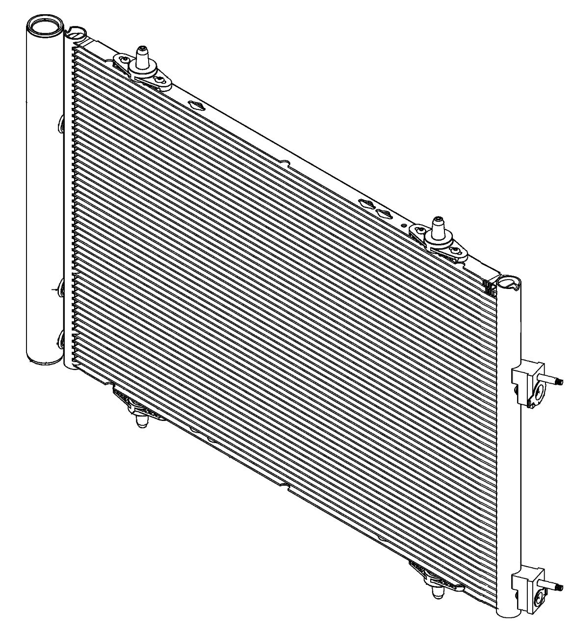 MAHLE PC Aircon condenser AC40000P