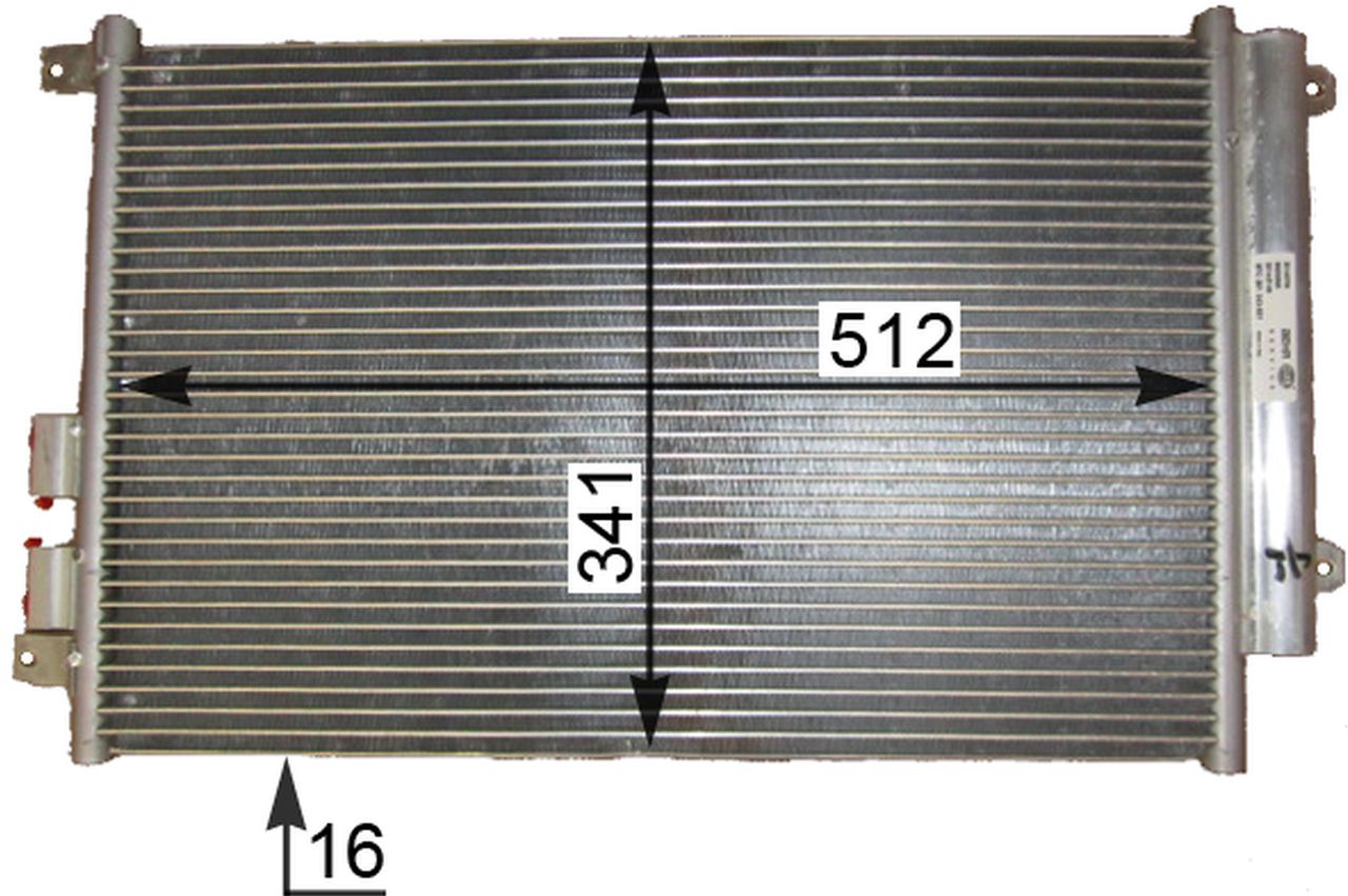 MAHLE PC Aircon condenser AC809000P