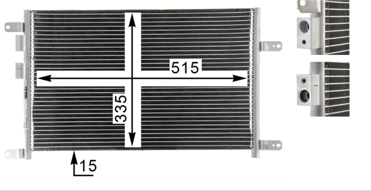 MAHLE PC Aircon condenser AC834000P