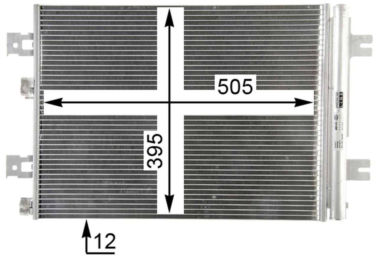 MAHLE PC Aircon condenser AC858000P