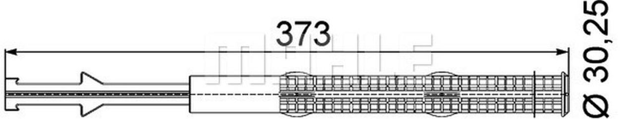 MAHLE PC Filter-drier and accumulator AD184000P