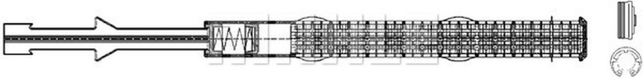 MAHLE PC Filter-drier and accumulator AD212000P