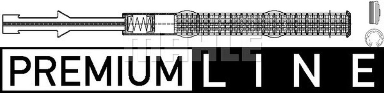 MAHLE PC Filter-drier and accumulator AD212000P