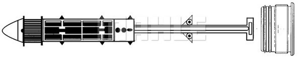 MAHLE PC Filter-drier and accumulator AD220000P