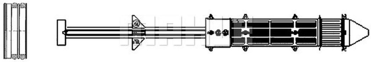 MAHLE PC Filter-drier and accumulator AD221000P