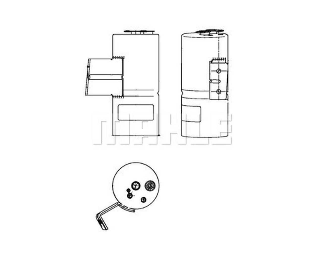 MAHLE PC Filter-drier and accumulator AD225000P
