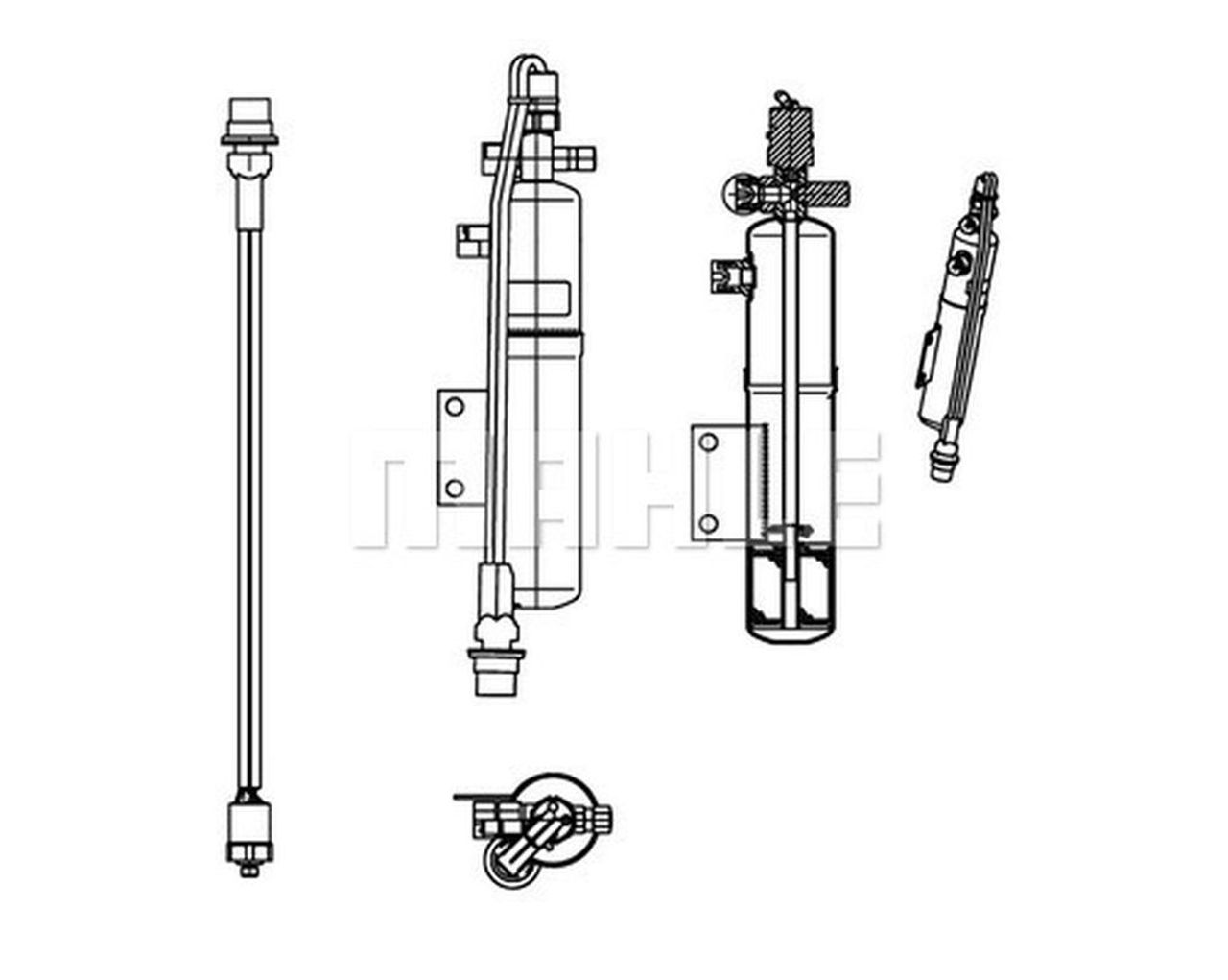 MAHLE Truck/Bus Filter-drier and accumulator AD226000P