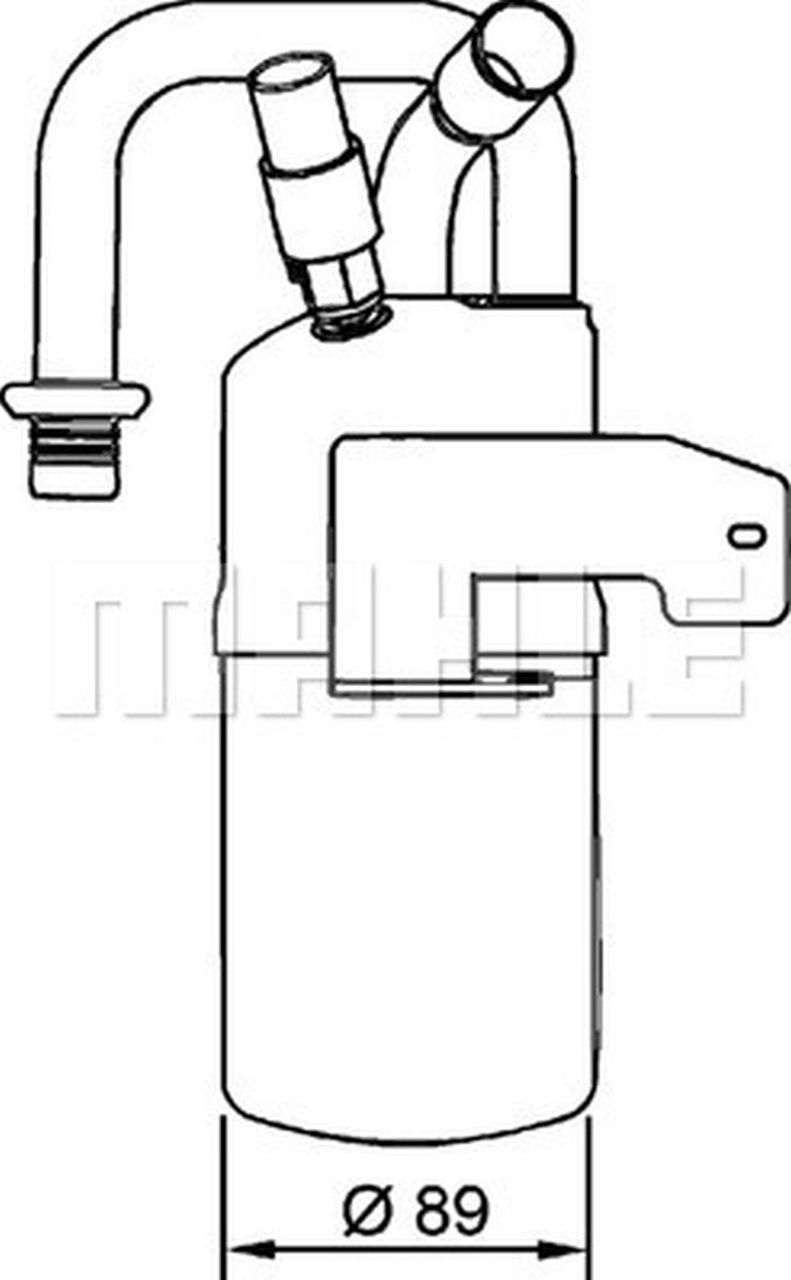 MAHLE PC Filter-drier and accumulator AD274000P