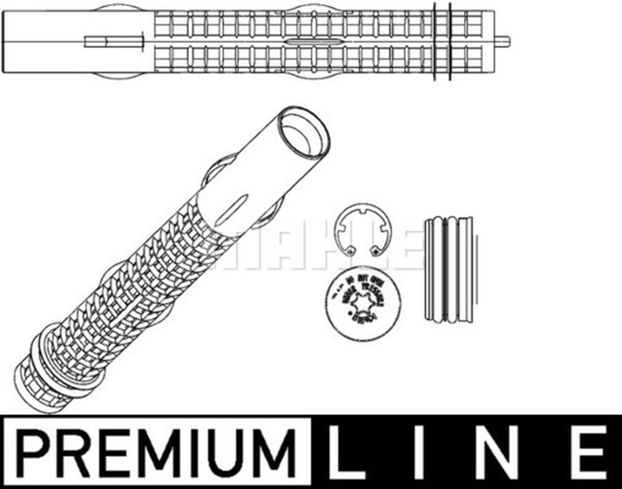 MAHLE PC Filter-drier and accumulator AD287000P