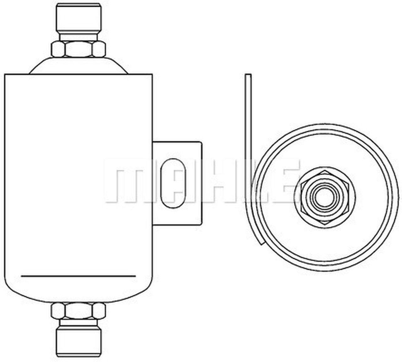 MAHLE Truck/Bus Filter-drier and accumulator AD49000S