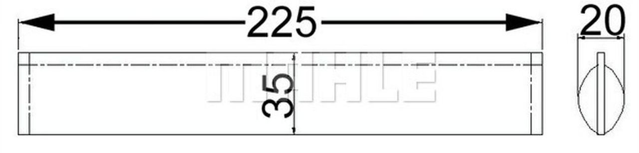 MAHLE PC Filter-drier and accumulator AD60000S
