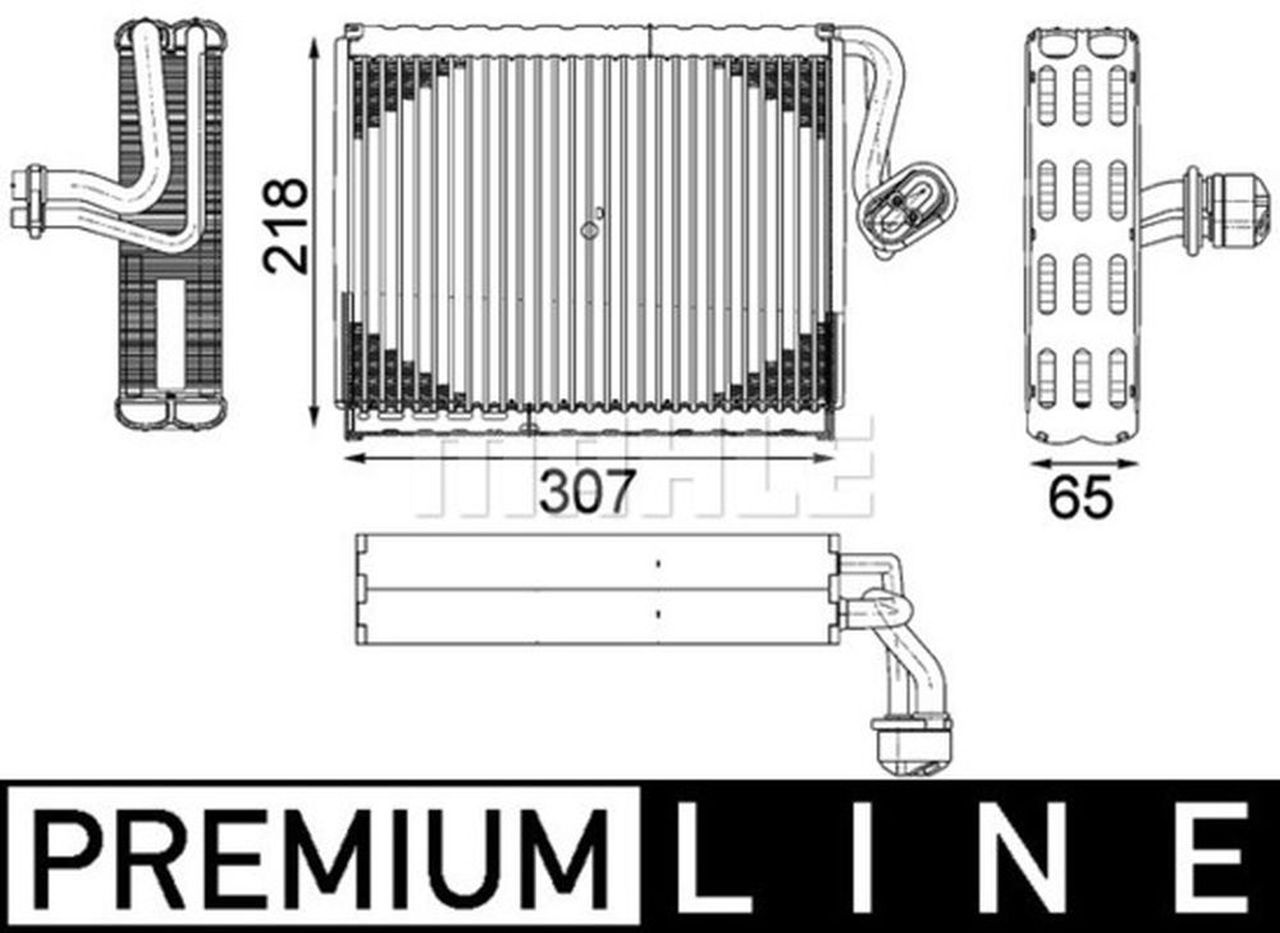 MAHLE PC Evaporator AE122000P