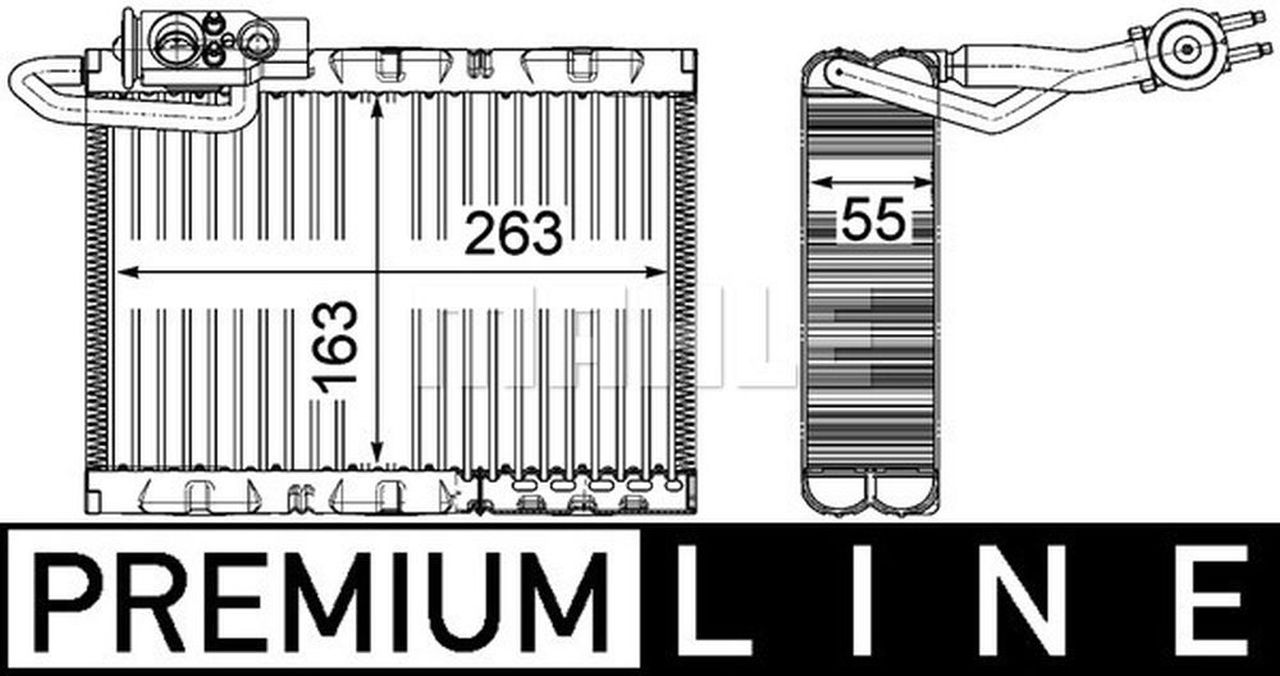 MAHLE PC Evaporator AE126000P