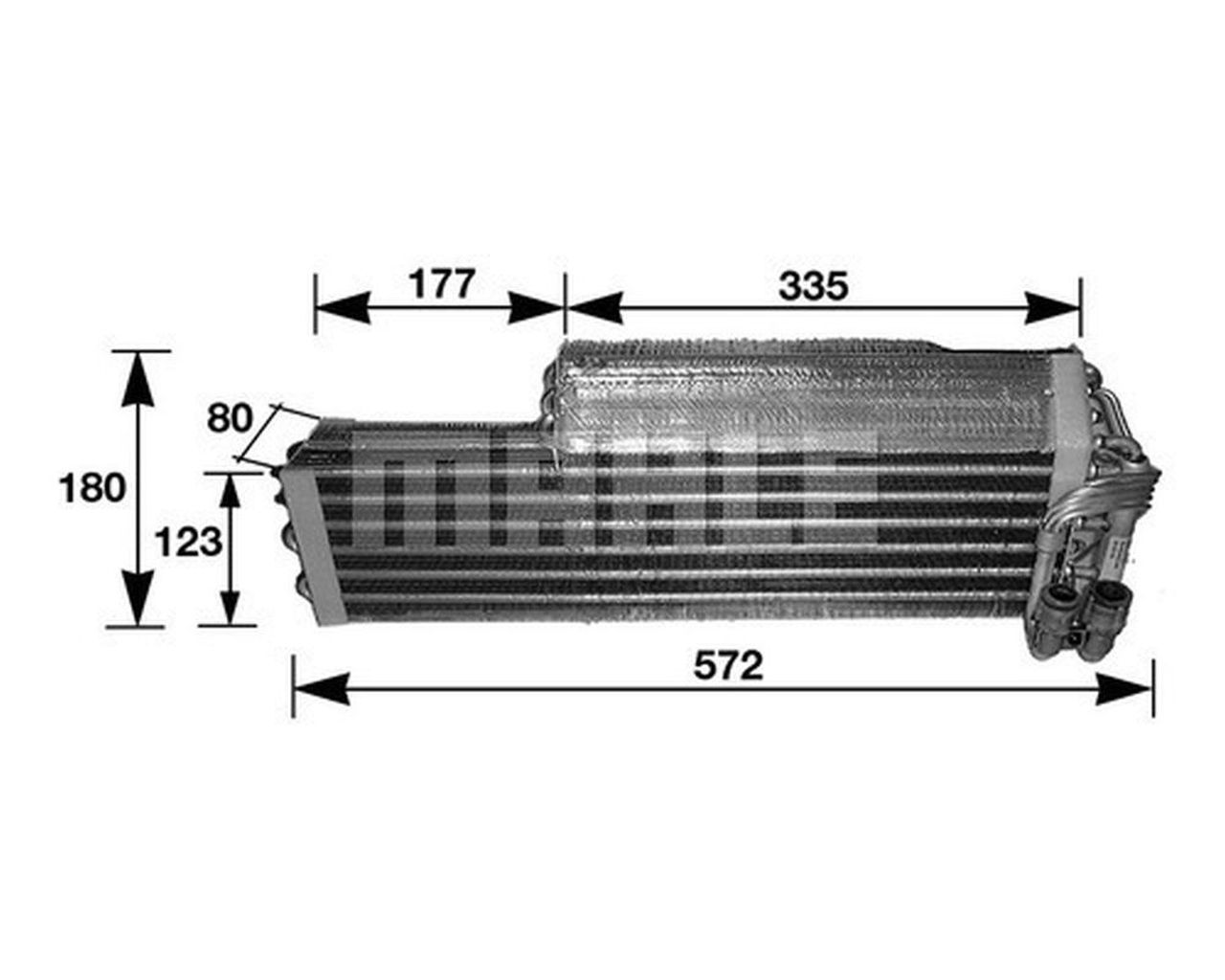 MAHLE PC Evaporator AE37000S
