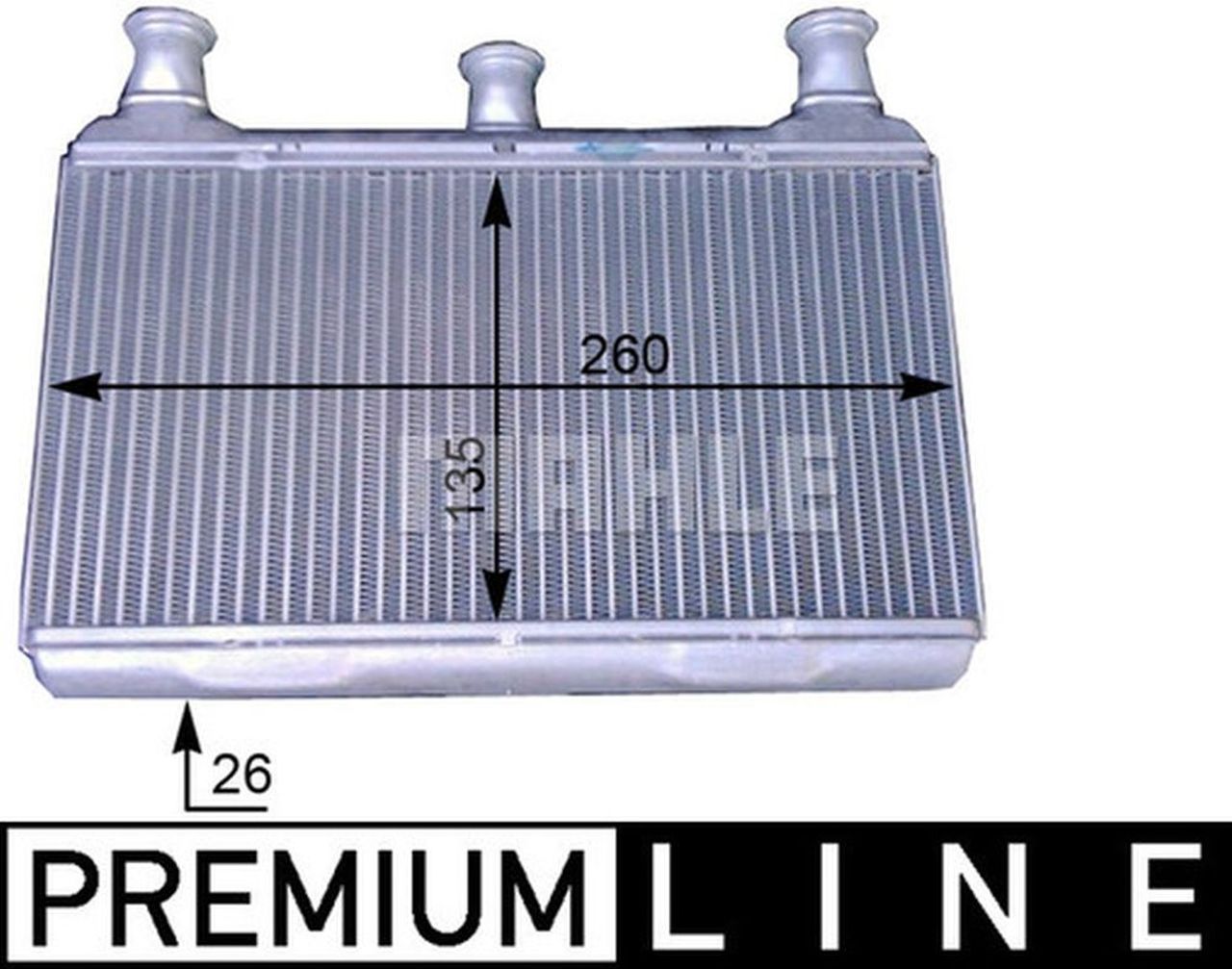 MAHLE PC Interior heat exchanger AH115000P