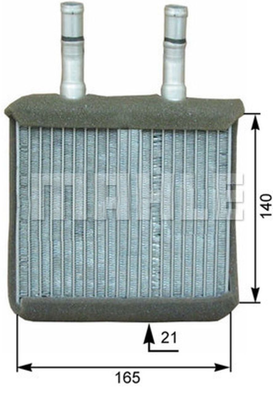 MAHLE PC Interior heat exchanger AH171000P