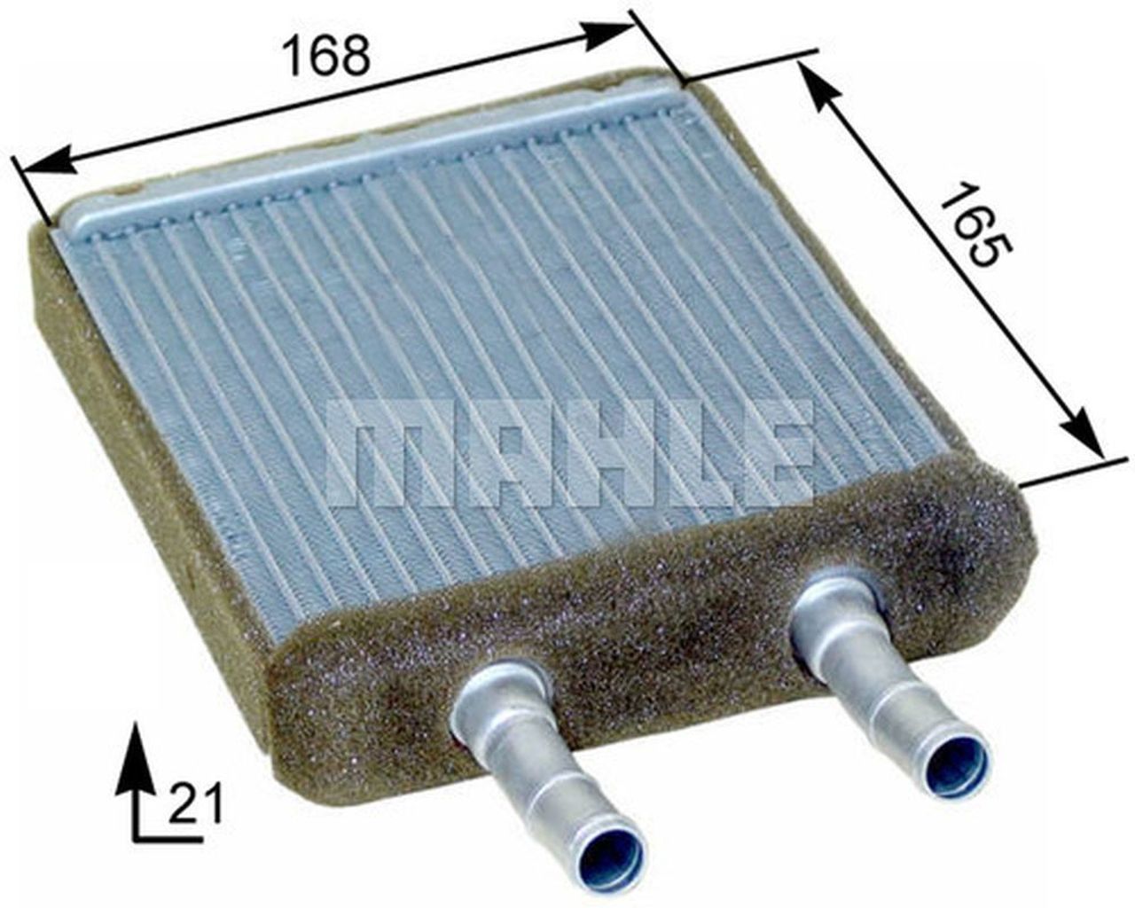 MAHLE PC Interior heat exchanger AH173000P