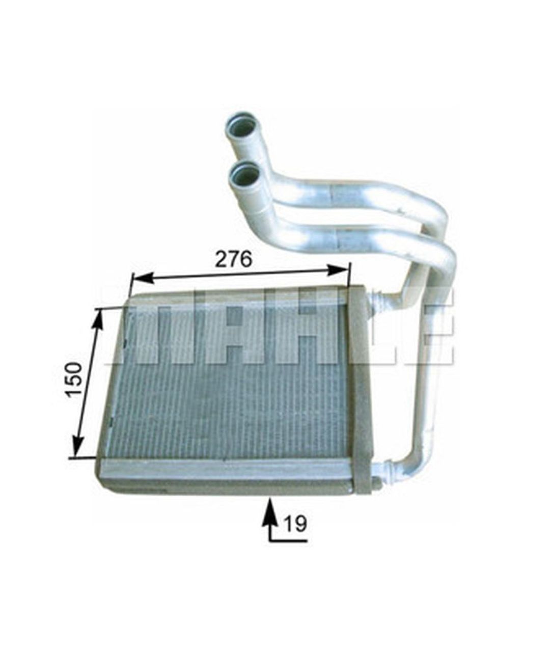 MAHLE PC Interior heat exchanger AH175000P