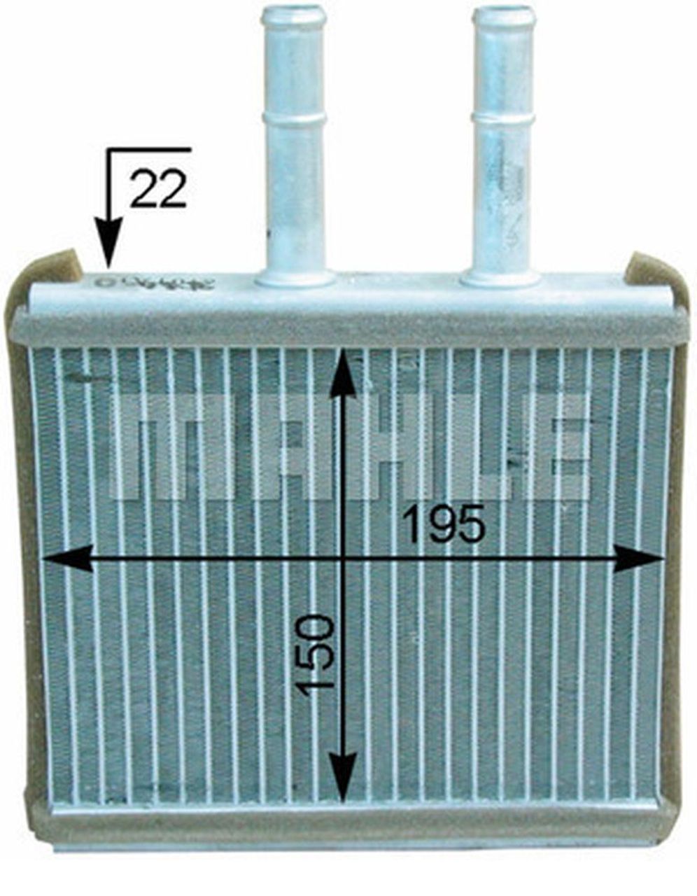 MAHLE PC Interior heat exchanger AH206000P