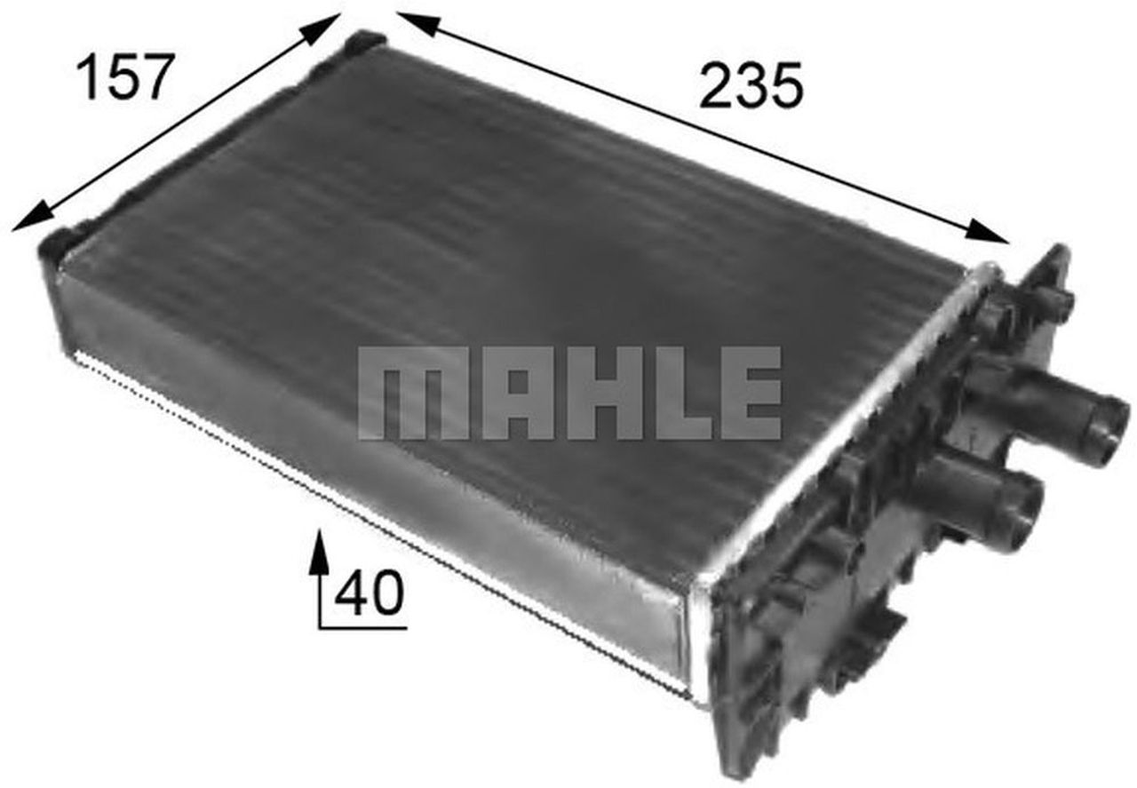 MAHLE LCV Interior heat exchanger AH48000S