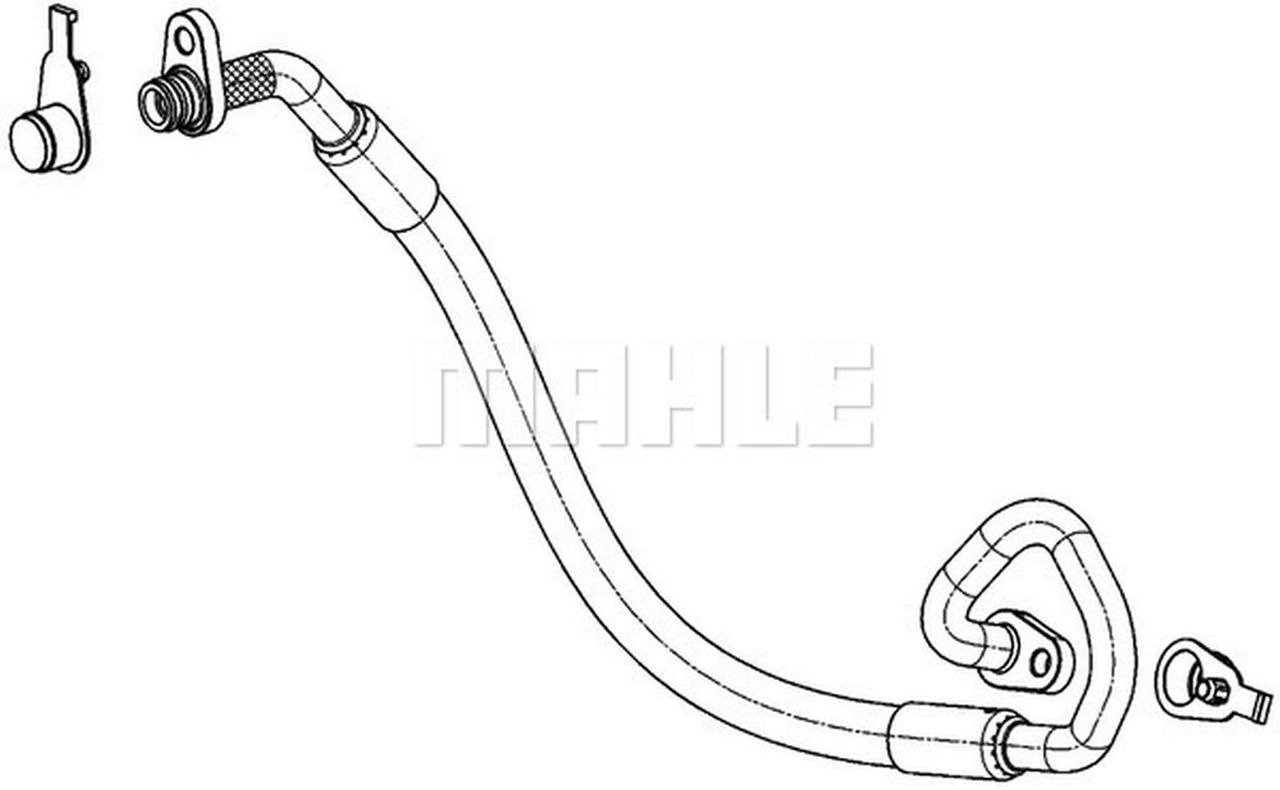 MAHLE PC Aircon pipes and hoses AP101000P