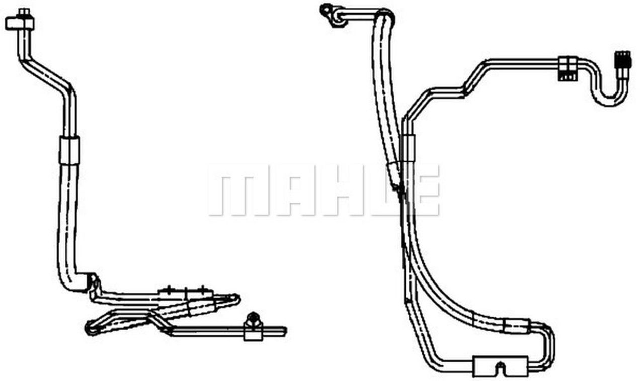 MAHLE PC Aircon pipes and hoses AP116000P