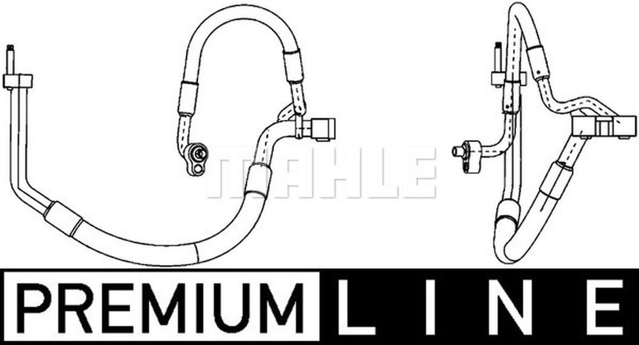 MAHLE PC Aircon pipes and hoses AP117000P