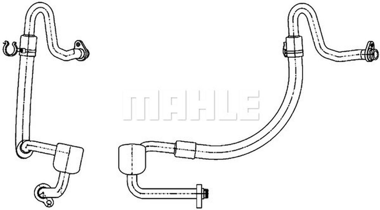 MAHLE PC Aircon pipes and hoses AP121000P