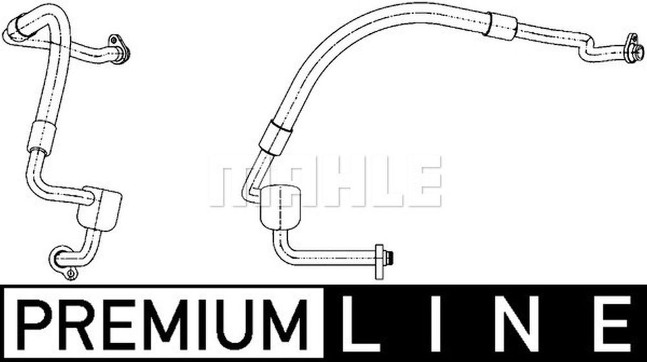 MAHLE PC Aircon pipes and hoses AP124000P