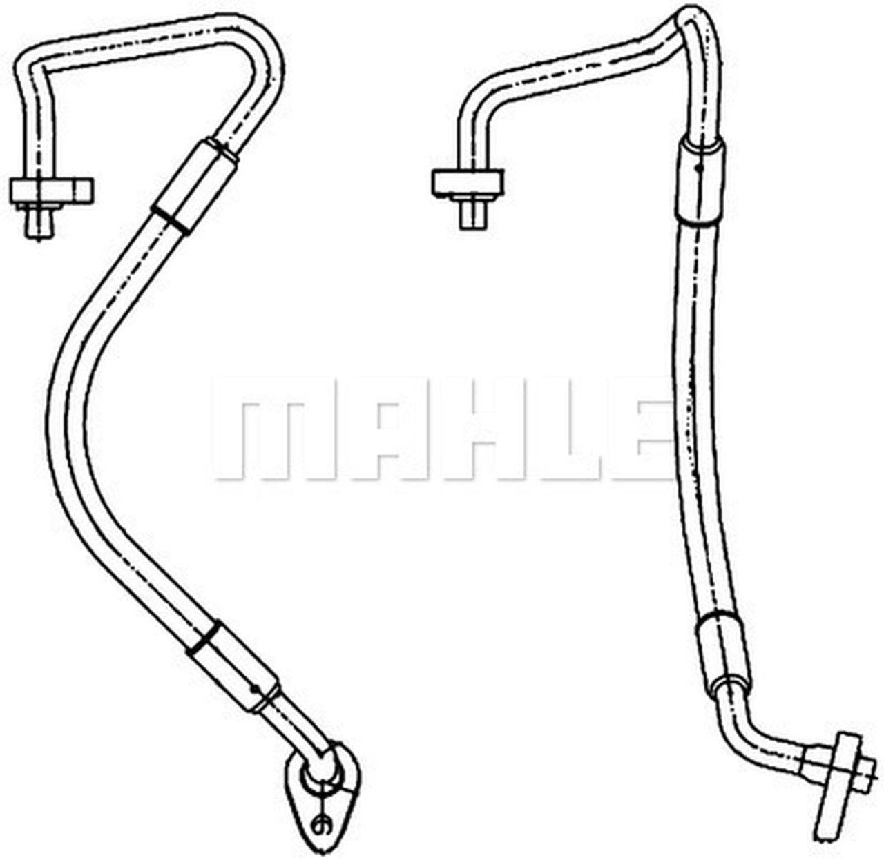 MAHLE PC Aircon pipes and hoses AP126000P