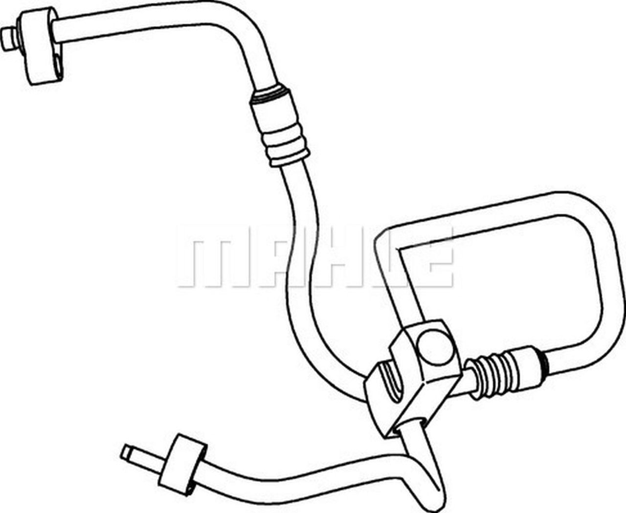 MAHLE PC Aircon pipes and hoses AP66000P