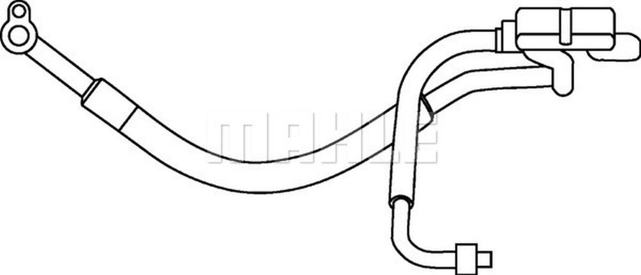 MAHLE PC Aircon pipes and hoses AP74000P