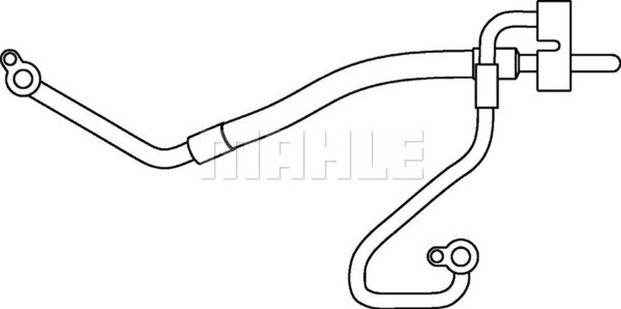 MAHLE PC Aircon pipes and hoses AP76000P