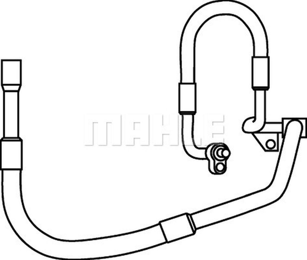 MAHLE PC Aircon pipes and hoses AP82000P