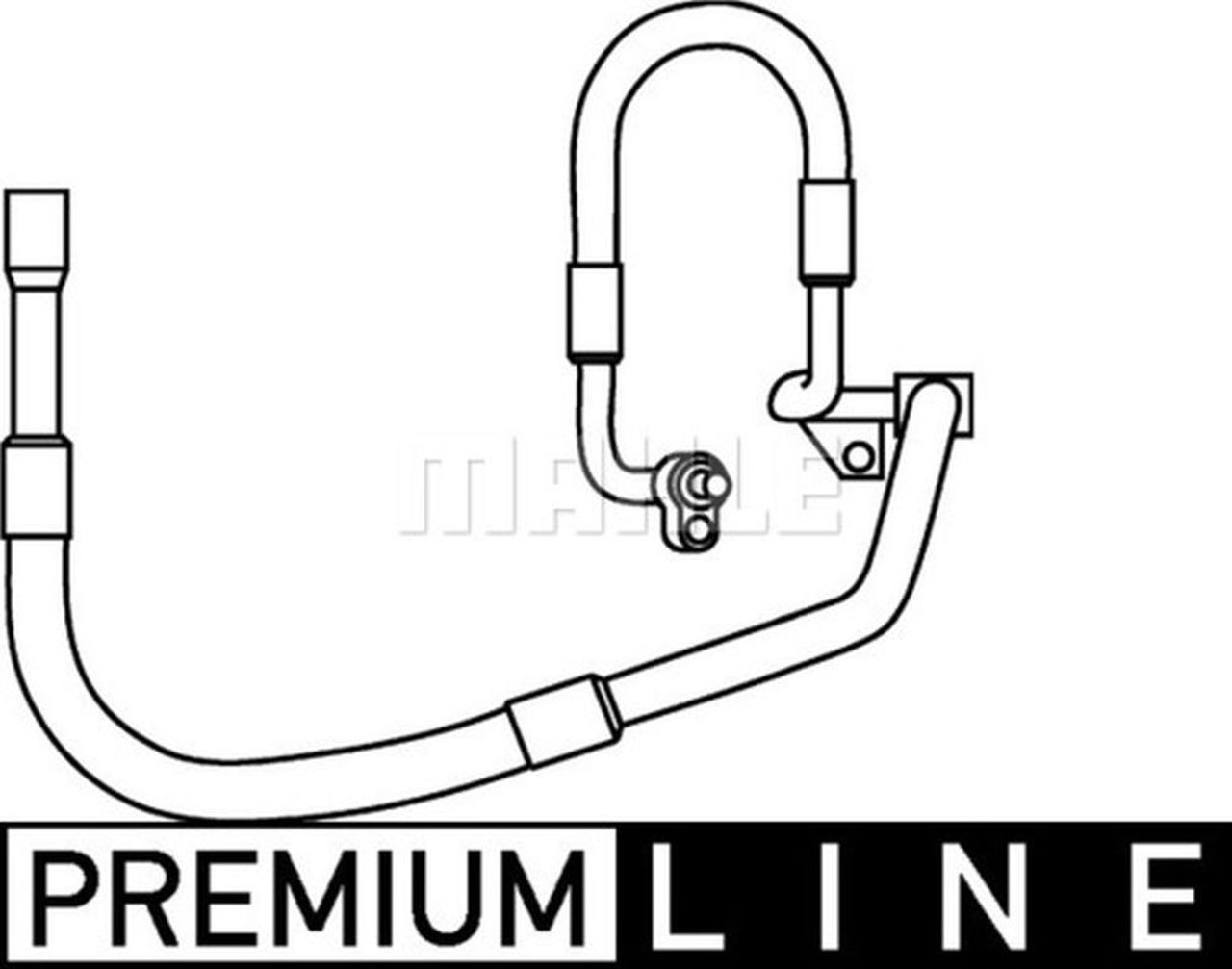 MAHLE PC Aircon pipes and hoses AP82000P
