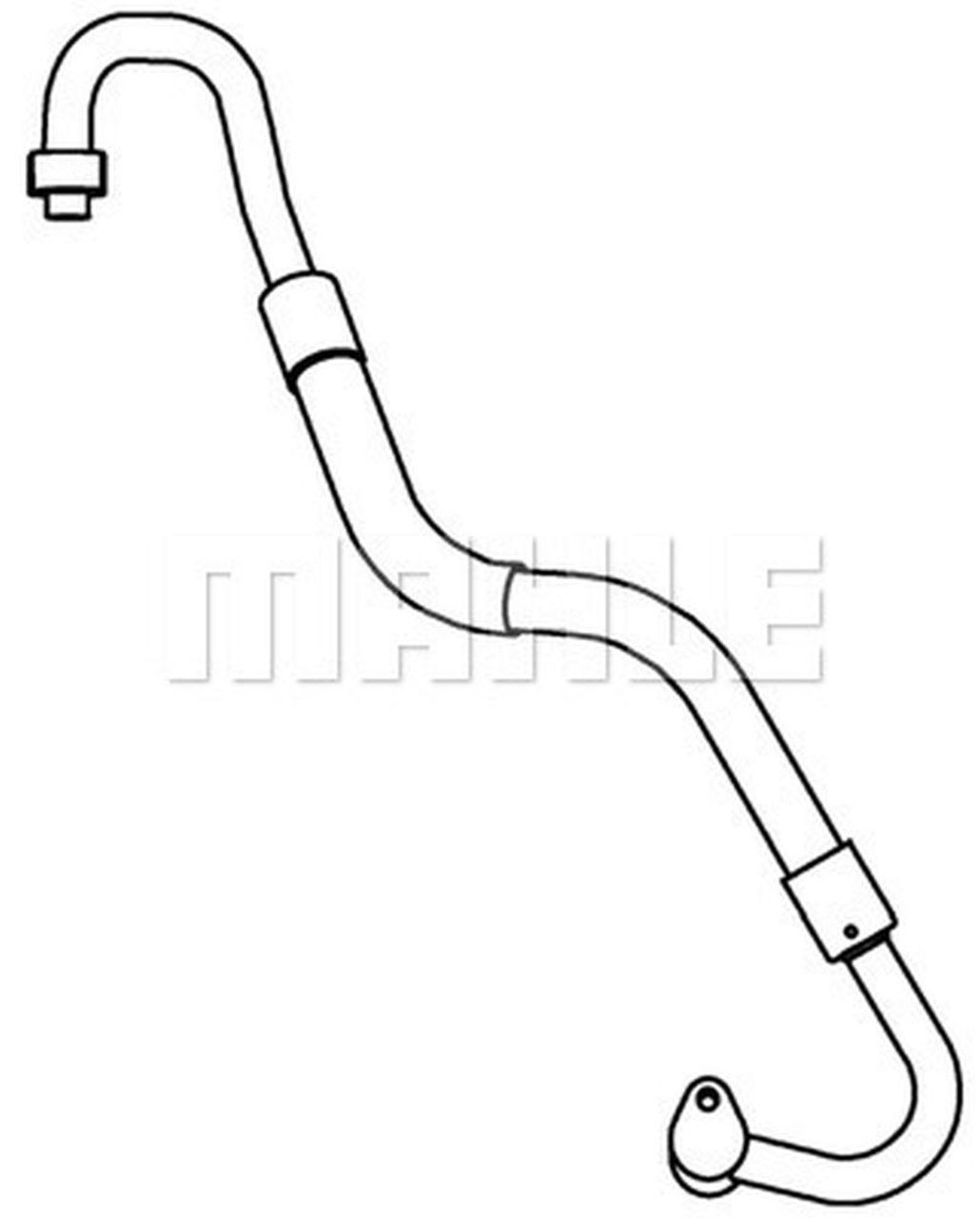MAHLE PC Aircon pipes and hoses AP89000P