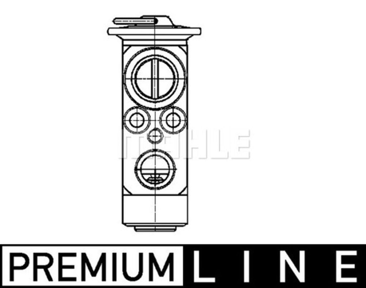 MAHLE PC Expansion valve and orifice tube AVE104000P