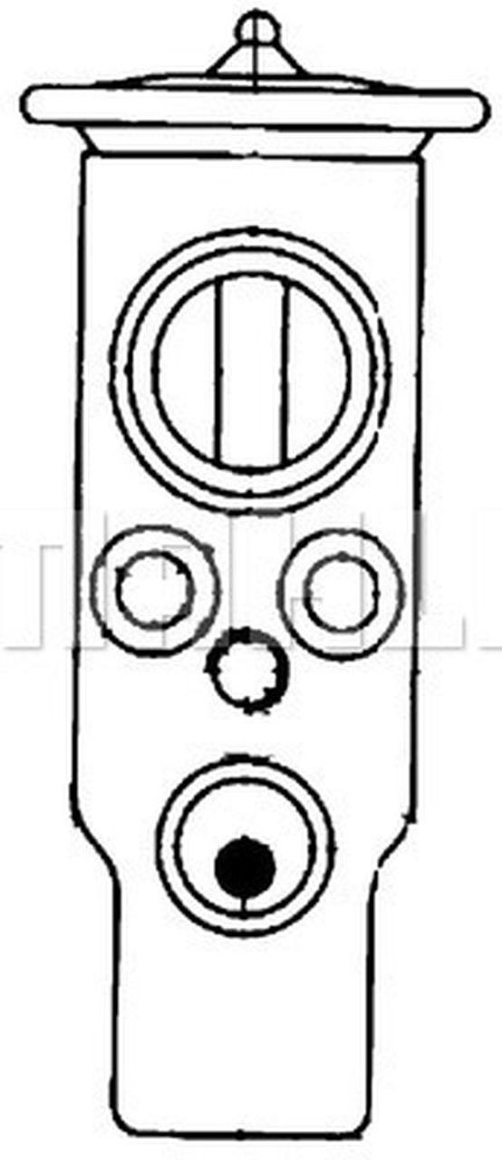 MAHLE PC Expansion valve and orifice tube AVE25000S