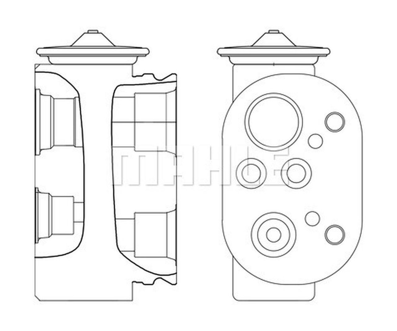 MAHLE PC Expansion valve and orifice tube AVE4000S