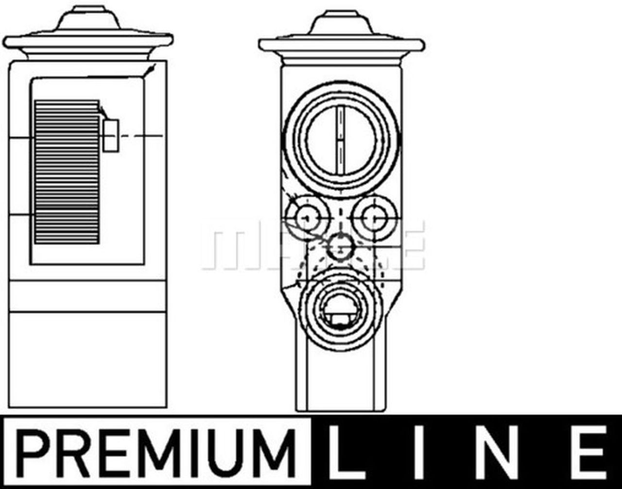 MAHLE PC Expansion valve and orifice tube AVE55000P