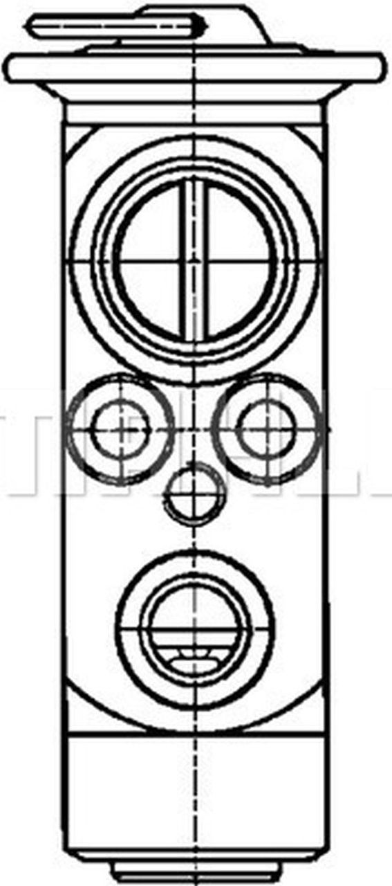 MAHLE PC Expansion valve and orifice tube AVE57000P