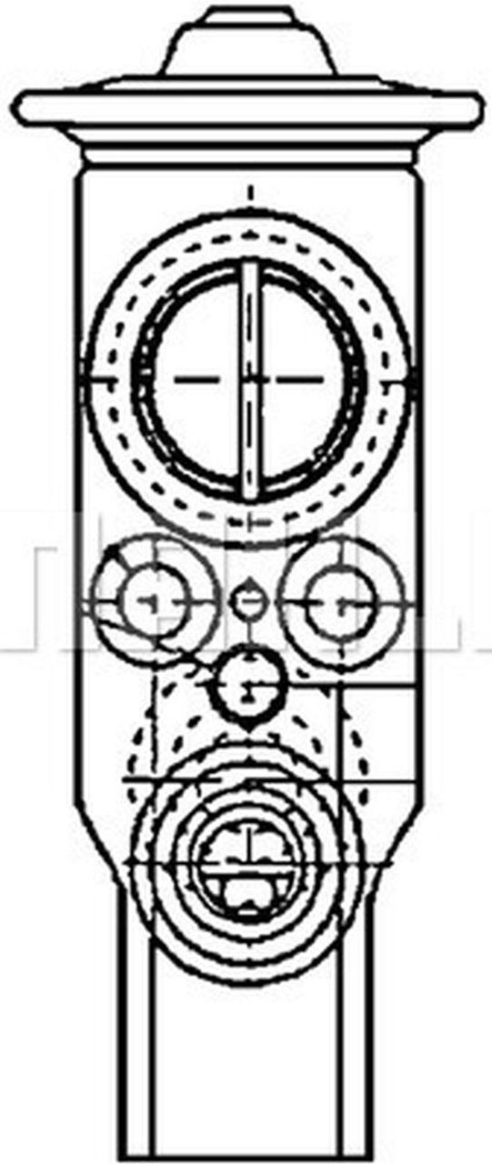 MAHLE PC Expansion valve and orifice tube AVE59000P
