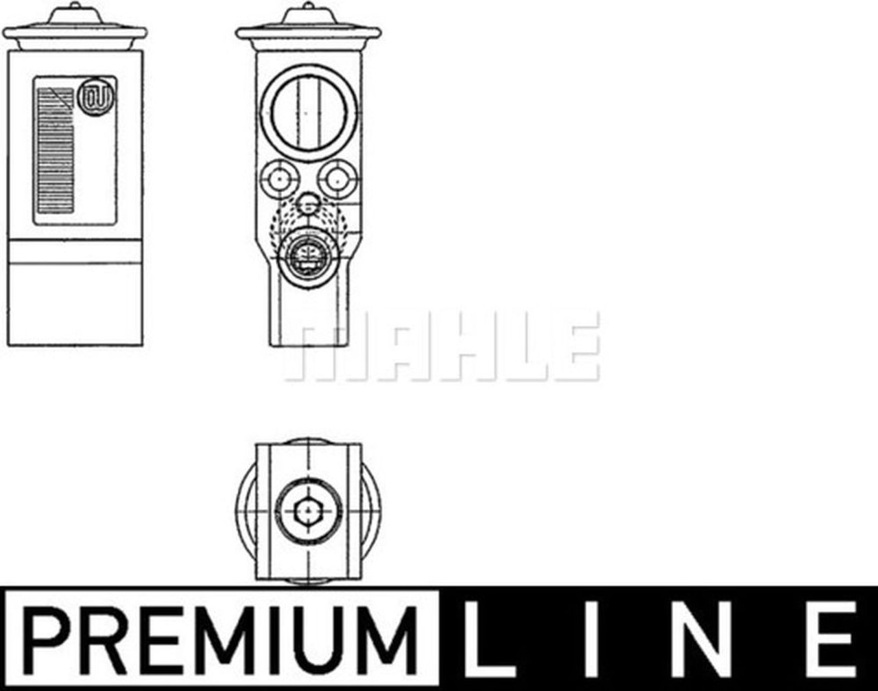 MAHLE PC Expansion valve and orifice tube AVE62000P
