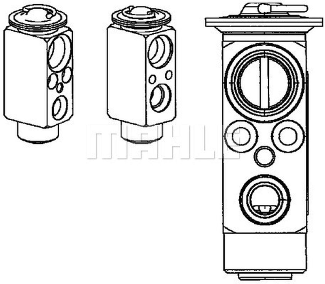 MAHLE PC Expansion valve and orifice tube AVE65000P