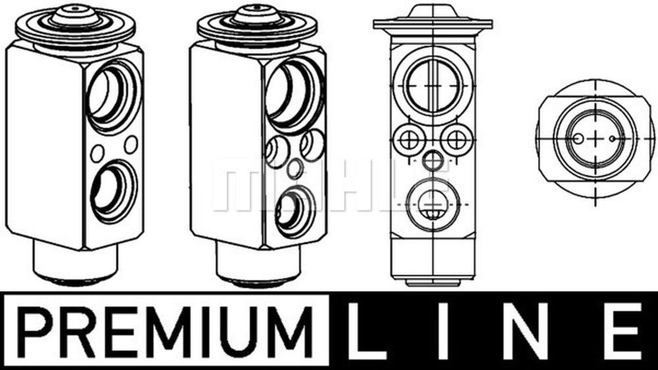 MAHLE PC Expansion valve and orifice tube AVE68000P