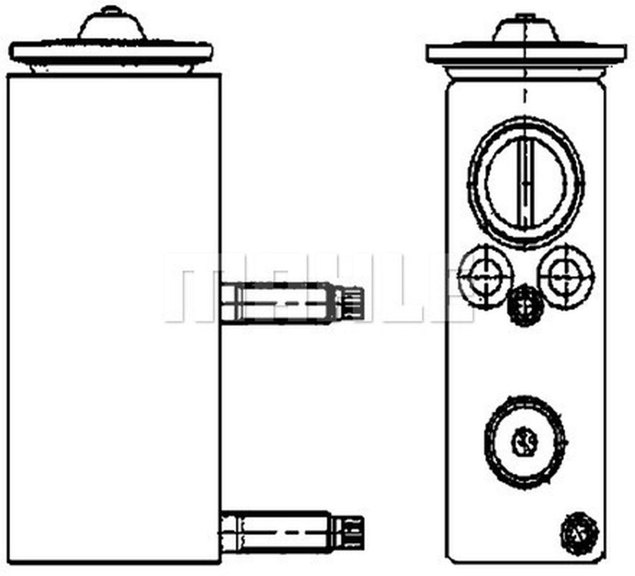 MAHLE PC Expansion valve and orifice tube AVE70000P